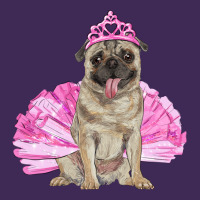 Balerina Pug With Tutu Premium Hoodie | Teevron