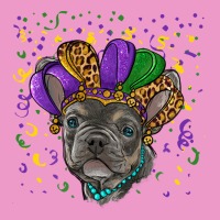 Mardi Gras French Bulldog Urban Hoodie | Teevron
