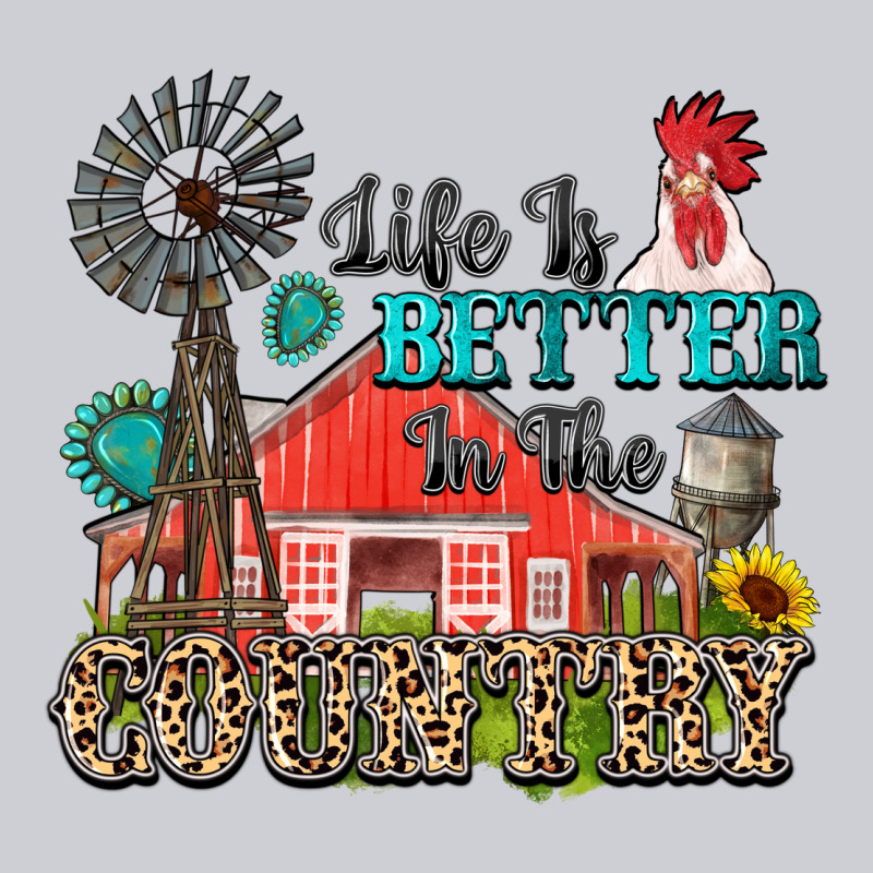 Life Is Better In The Country Urban Hoodie by Zillion Design Studio | Teevron