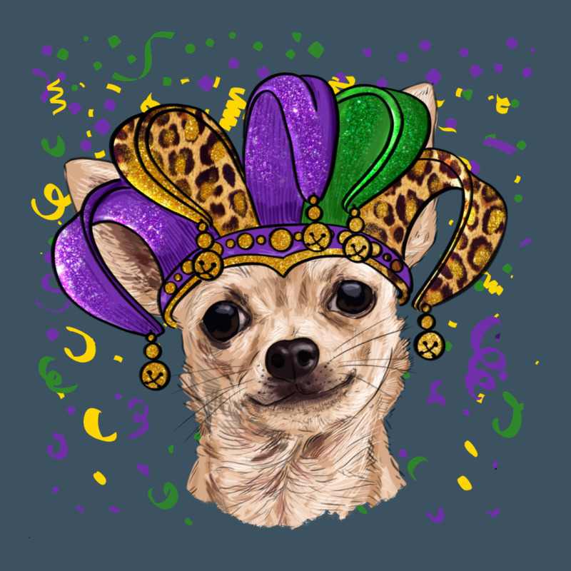 Mardi Gras Hat Chihuahua Urban Hoodie by RanaPortraitStore | Teevron