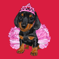 Balerina Dachshund With Tutu Premium Hoodie | Teevron