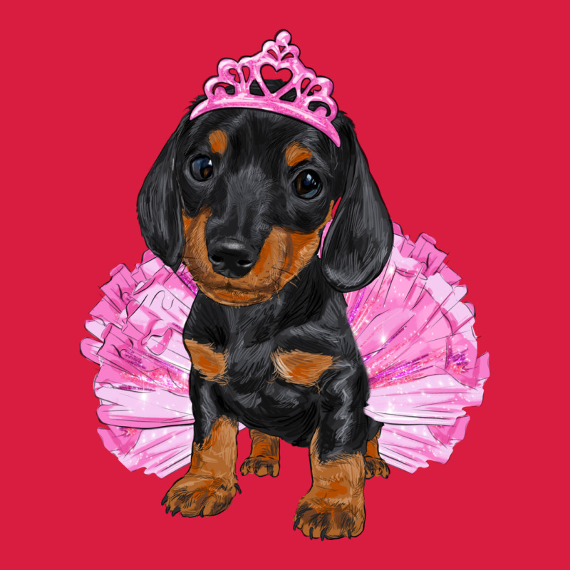 Balerina Dachshund With Tutu Premium Hoodie by RanaPortraitStore | Teevron