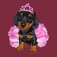 Balerina Dachshund With Tutu Premium Hoodie | Teevron