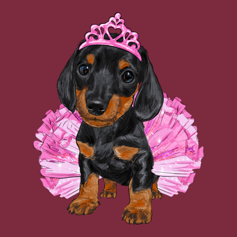 Balerina Dachshund With Tutu Premium Hoodie by RanaPortraitStore | Teevron