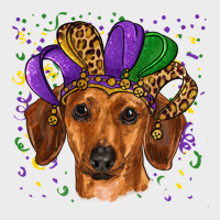 Mardi Gras Hat Dachshund Urban Hoodie | Teevron