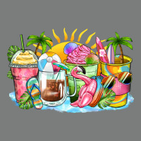 Beach Summer Coffee Cups Premium Hoodie | Teevron