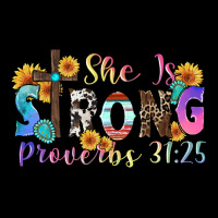 She Is Strong Proverbs 31 25 Urban Hoodie | Teevron