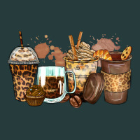 Leopard Coffee Cups Premium Hoodie | Teevron