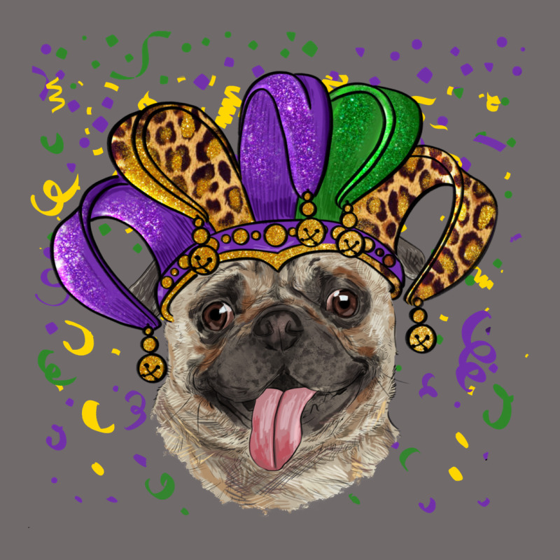 Mardi Gras Hat Pug Urban Hoodie by RanaPortraitStore | Teevron
