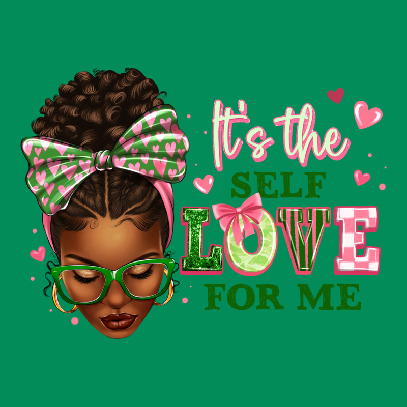 Sorority Colors It's The Self Love For Me Afro Wom Urban Hoodie by texasbilliewilder | Teevron