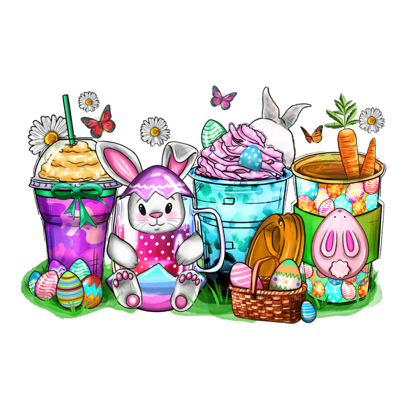 Easter Coffee Cups Premium Hoodie by Zillion Design Studio | Teevron