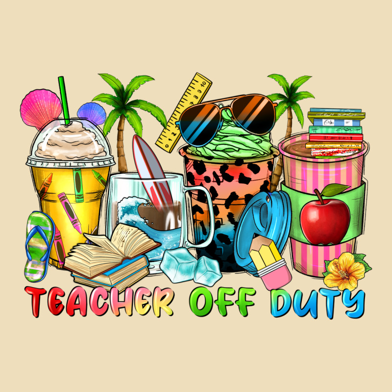 Teacher Off Duty Coffee Cups Premium Hoodie by Zillion Design Studio | Teevron
