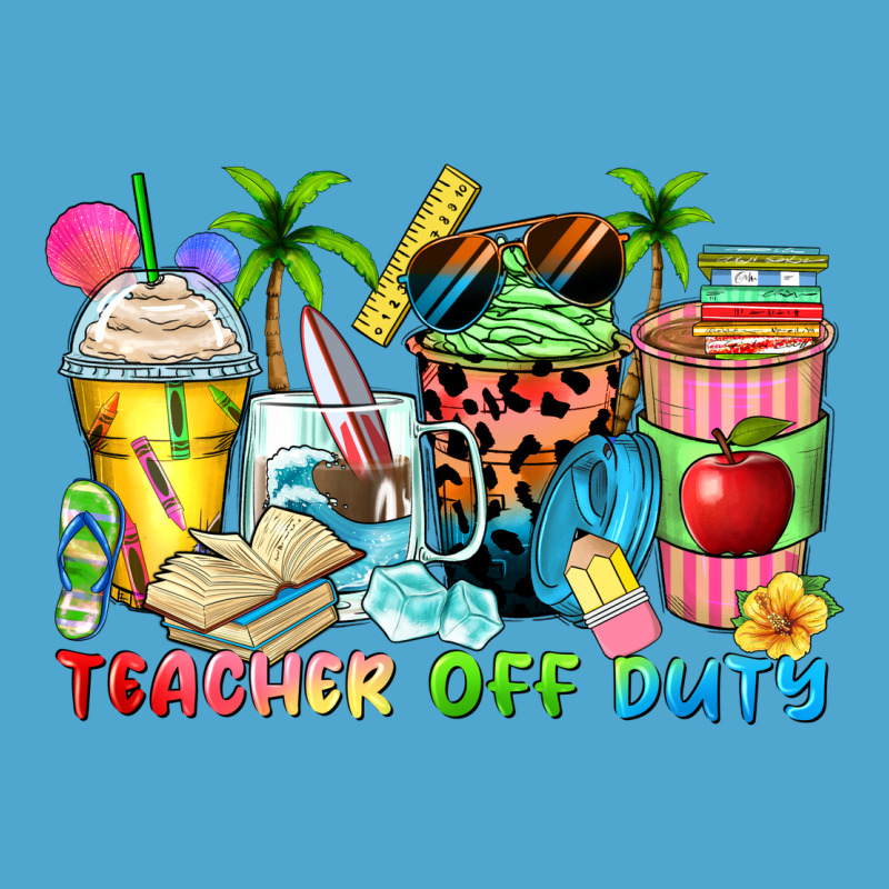 Teacher Off Duty Coffee Cups Premium Hoodie by Zillion Design Studio | Teevron