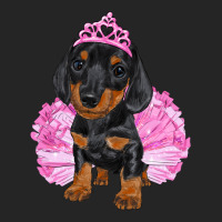 Balerina Dachshund With Tutu Premium Hoodie | Teevron