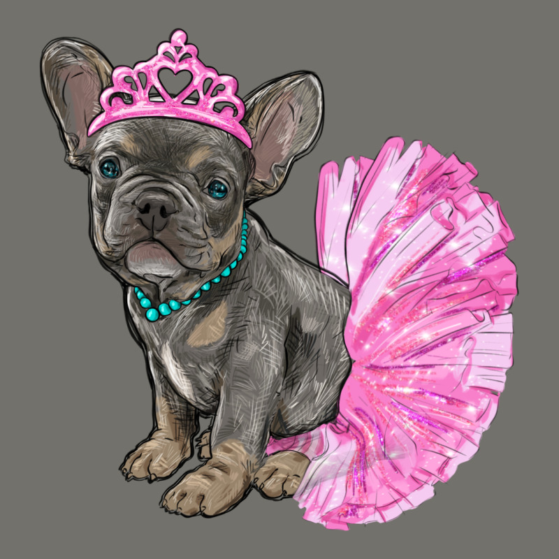 Balerina French Bulldog With Tutu Premium Hoodie by RanaPortraitStore | Teevron