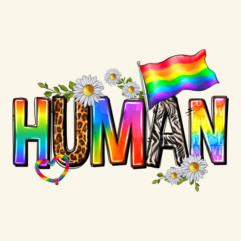 Human With Daisies Premium Hoodie by texasbilliewilder | Teevron