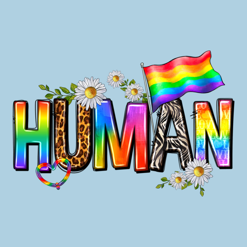 Human With Daisies Premium Hoodie by texasbilliewilder | Teevron