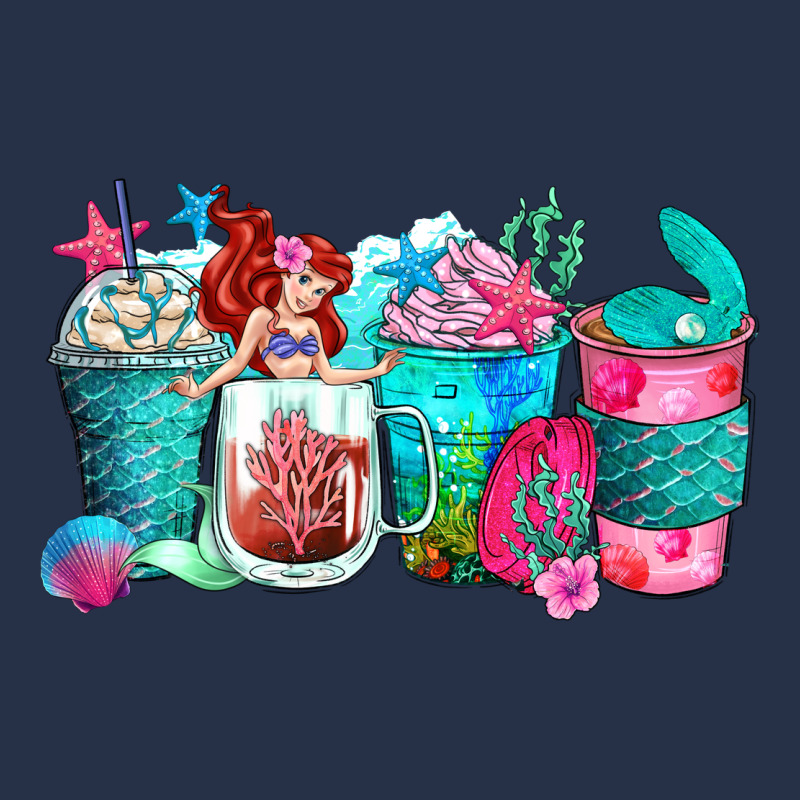 Mermaid Coffee Cups Premium Hoodie by Zillion Design Studio | Teevron