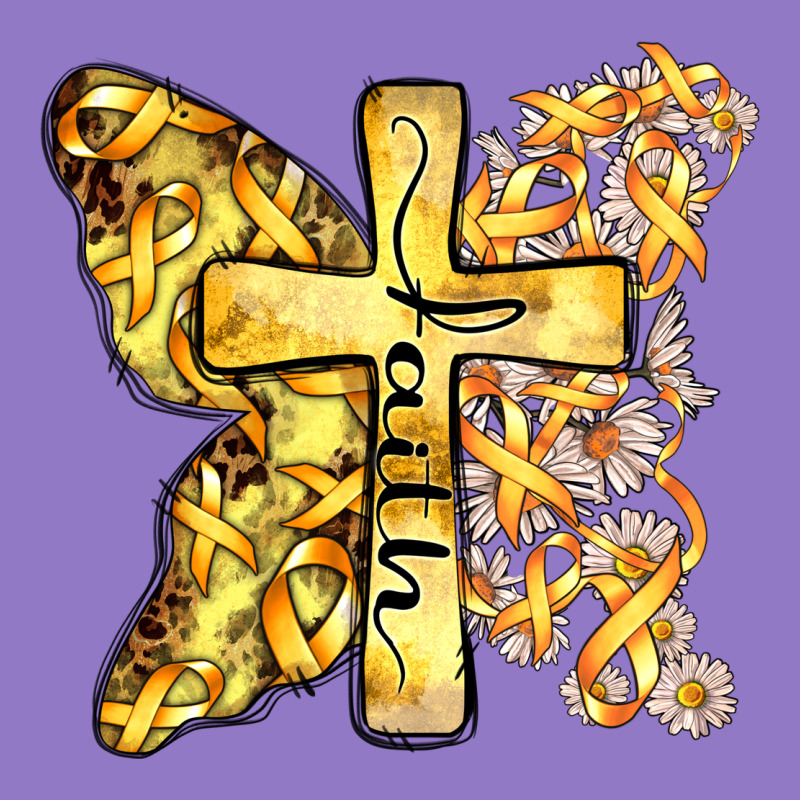 Faith Child Cancer Cross Urban Hoodie by Zillion Design Studio | Teevron