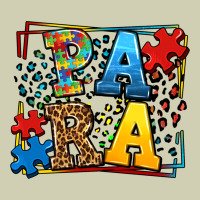 Autism Leopard Frame Para Heavy Core Tee | Teevron