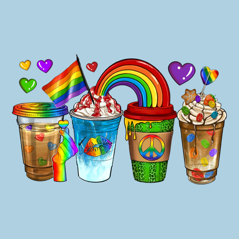 Lgbtq Coffee Drinks Premium Hoodie by texasbilliewilder | Teevron