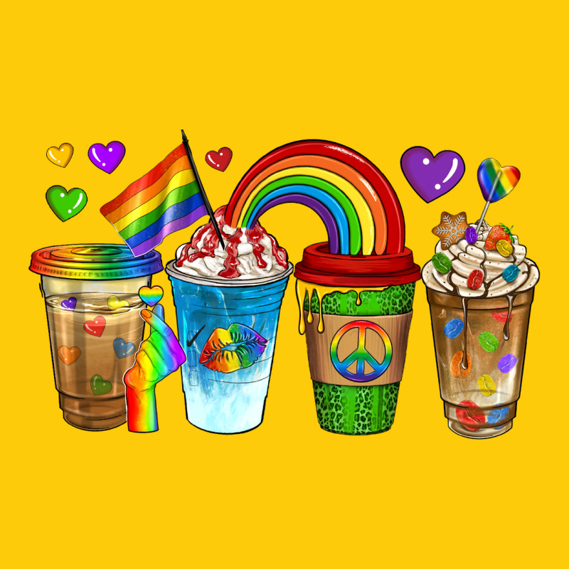 Lgbtq Coffee Drinks Premium Hoodie by texasbilliewilder | Teevron