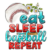 eat sleep baseball repeat | Teevron