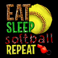 Eat Sleep Softball Repeat Urban Hoodie | Teevron