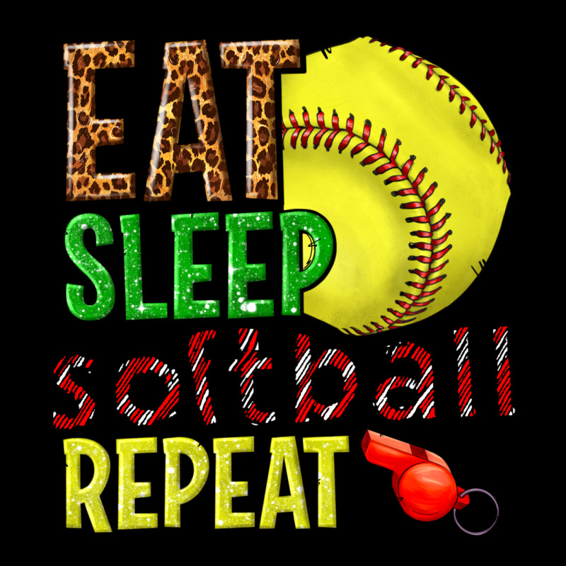Eat Sleep Softball Repeat Urban Hoodie by texasbilliewilder | Teevron