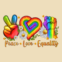 Peace Love Equality Premium Hoodie | Teevron