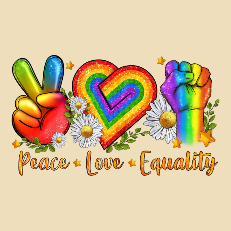 Peace Love Equality Premium Hoodie by texasbilliewilder | Teevron