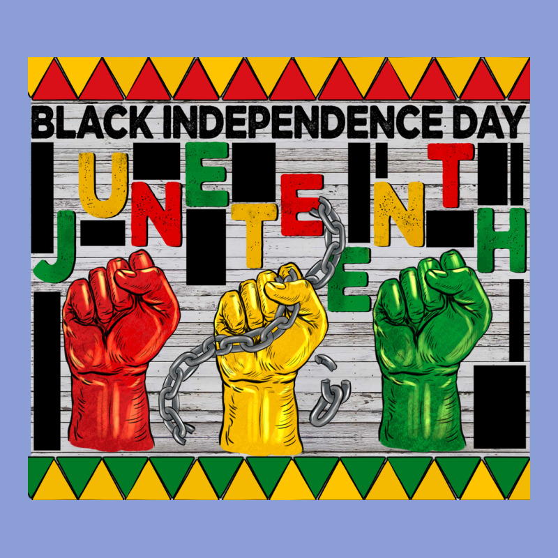 Black Independence Day Juneteenth Tumbler Long Sleeve Tee by BarkalooDesign | Teevron