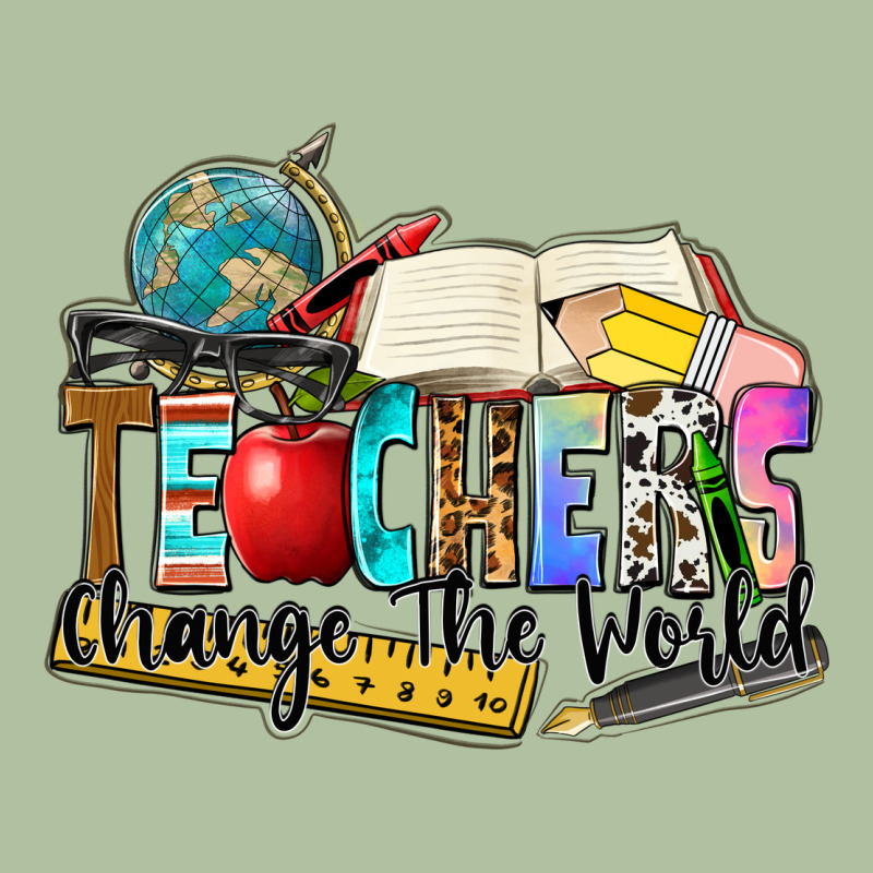 Teachers Change The World Urban Hoodie by Zillion Design Studio | Teevron