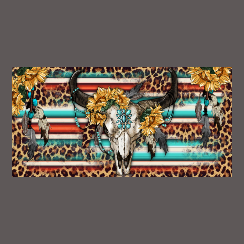Boho Bull Skull And Serape Premium Hoodie by RanaPortraitStore | Teevron