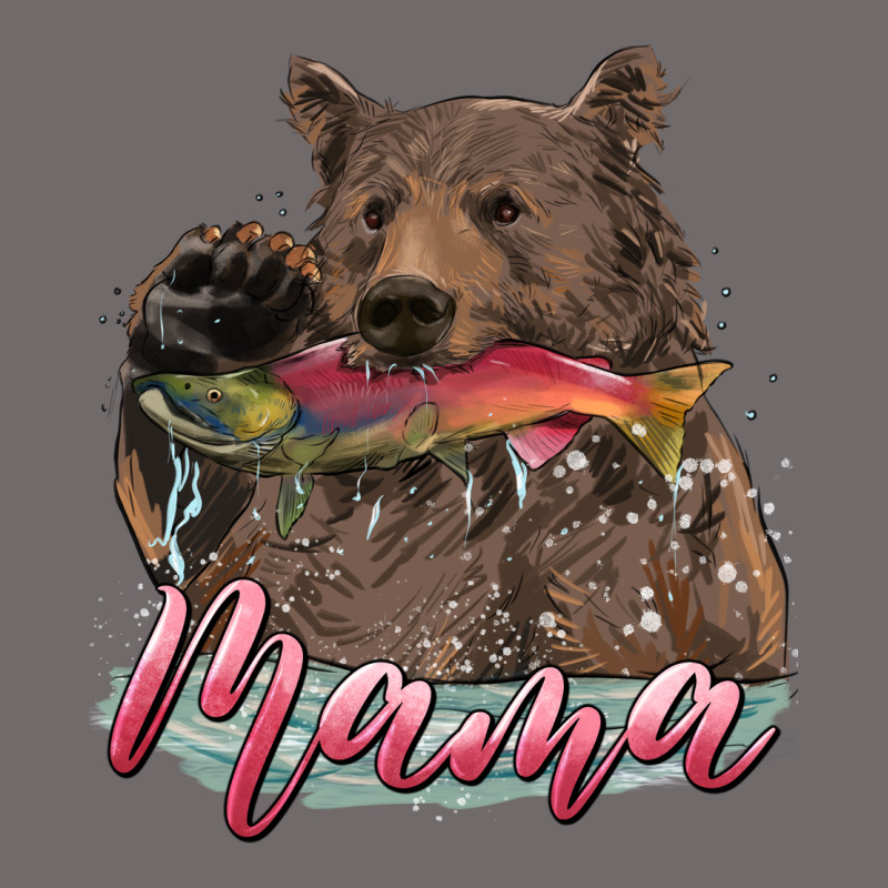 Mother's Day Mama Bear Hunting Fish Urban Hoodie by RanaPortraitStore | Teevron