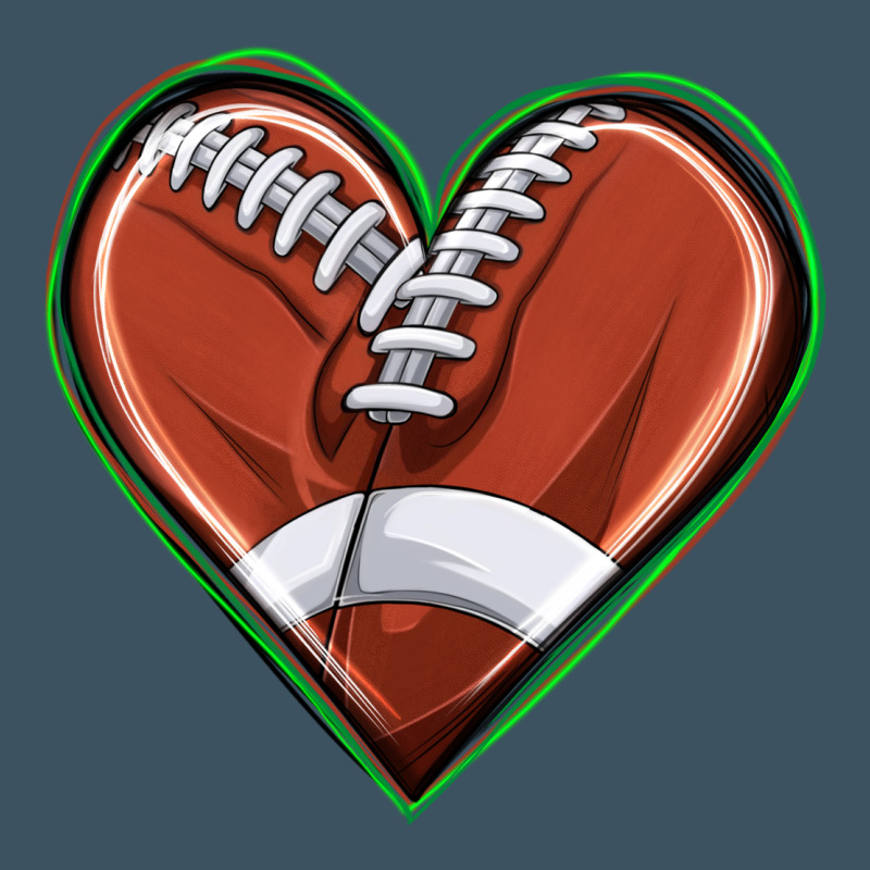 Football Heart Urban Hoodie by texasbilliewilder | Teevron