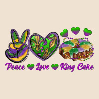Peace Love King Cake Urban Hoodie | Teevron