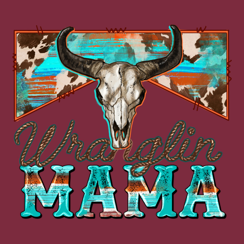Wranglin Mama Premium Hoodie by Zillion Design Studio | Teevron