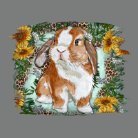 Bunny With Flower Leopard Premium Hoodie | Teevron