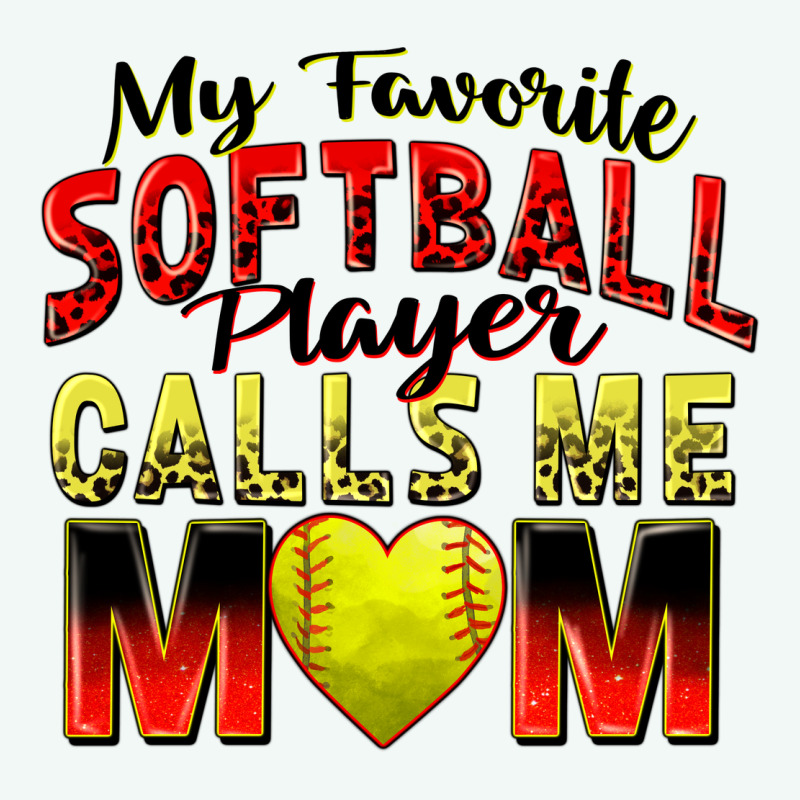 My Favorite Softball Player Calls Me Mom Premium Hoodie by Zillion Design Studio | Teevron