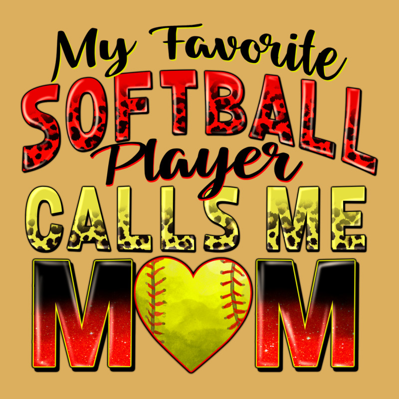 My Favorite Softball Player Calls Me Mom Premium Hoodie by Zillion Design Studio | Teevron