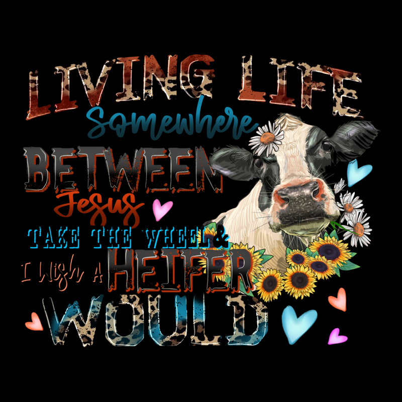 Living Life Somewhere Between Jesus Take The Wheel Urban Hoodie by Zillion Design Studio | Teevron