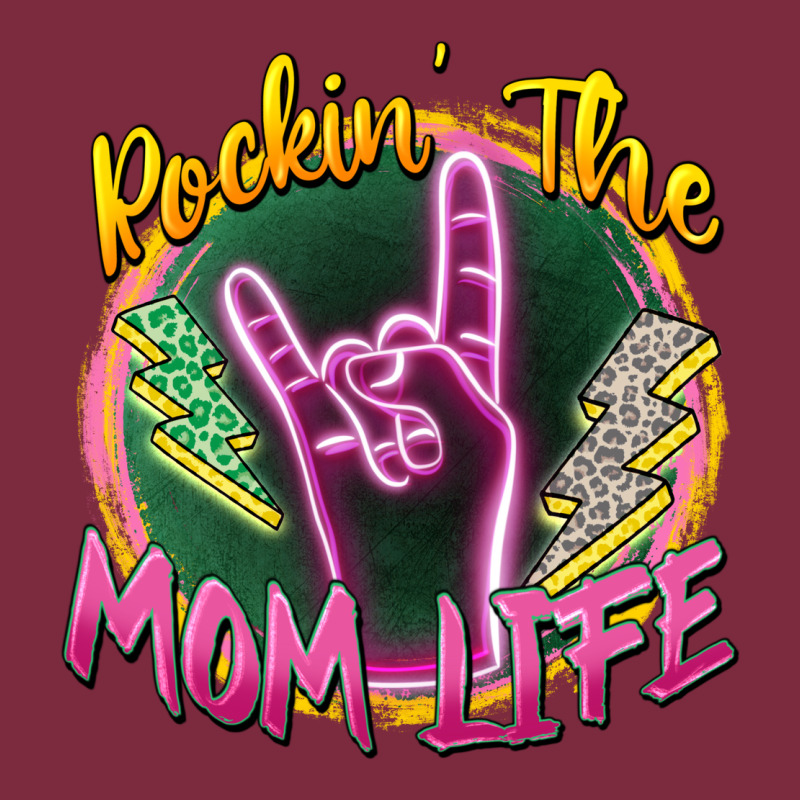 Rockin' The Mom Life Premium Hoodie by Zillion Design Studio | Teevron