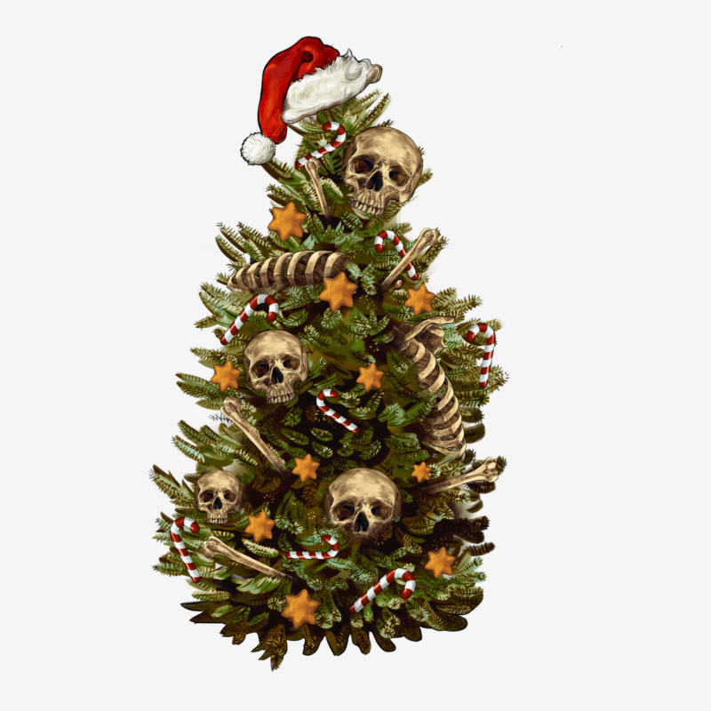 Skeleton Merry Christmas Tree Urban Hoodie by RanaPortraitStore | Teevron