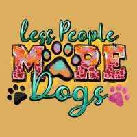 Less People More Dogs Paw Zillion Premium Hoodie | Teevron