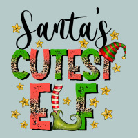 Santas Cutest Elf Heavy Core Tee | Teevron