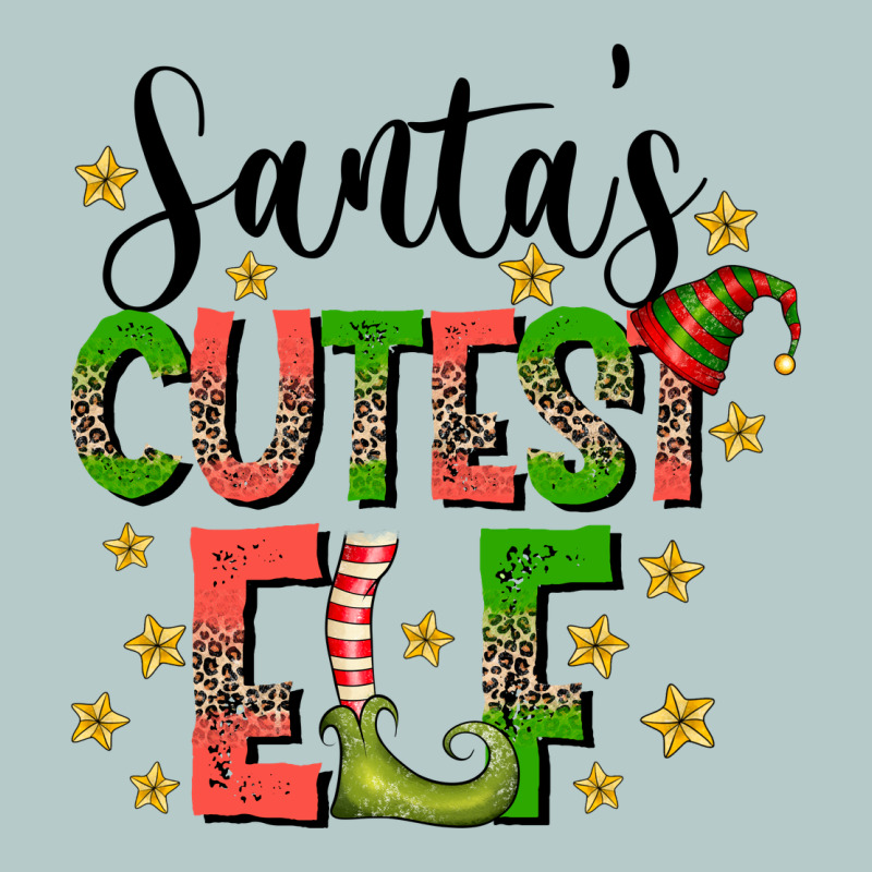 Santas Cutest Elf Heavy Core Tee by CowhideDigitalArt | Teevron