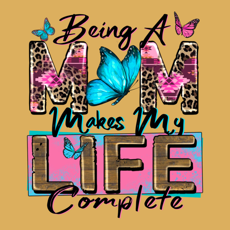 Being A Mom Makes My Life Complete Premium Hoodie by Zillion Design Studio | Teevron