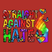 Straight Against Hate Pride Lgbtq Premium Hoodie | Teevron