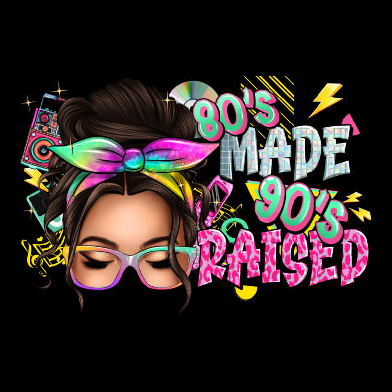 80s Made 90s Raised Messy Bun Urban Hoodie by texasbilliewilder | Teevron
